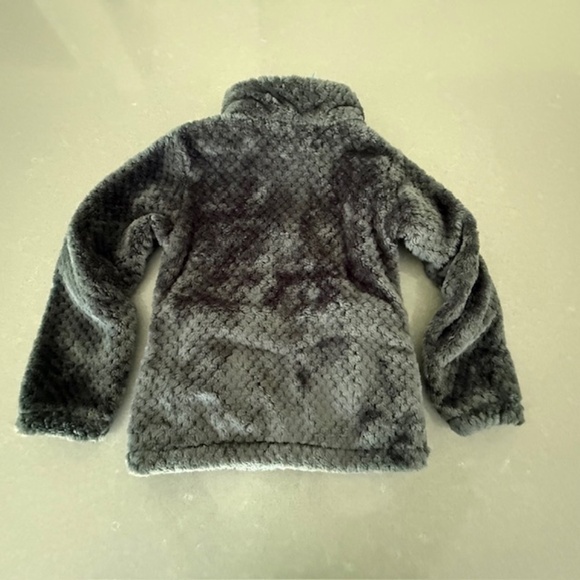 NWT Columbia Girls' CXS Fire Side Sherpa Full Zip Gray & Pink New 100% Polyester - Picture 7 of 9